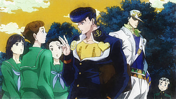 Anime - Jojo's Bizarre Adventure Josuke Higashikata Koichi Hirose Jotaro Kujo HD wallpaper