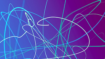 Abstract, Lines, Neon, Glow, Gradient HD wallpaper