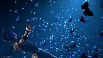 Life Is Strange Butterflies, life-is-strange, games, pc-games, ps-games, xbox-games, artwork, artist, digital-art, butterfly HD wallpaper