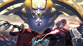 Devil May Cry 4 heroes Nero And Dante, nero, devil may cry 4, dmc5, dante, nero and dante, dmc, devil bringer, lady, devil may cry, dante vs nero, dmc3, devil may cry 3, devil may cry 2, dmc1, devil may cry 5, dmc4, dmc2, nero vs dante, savior, trish HD wallpaper