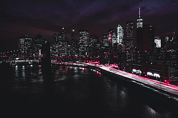 Cities, Night, Usa, Skyscrapers, United States, New York HD wallpaper