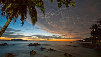 Thailand sunset , , Breathtaking views, Golden hour HD wallpaper