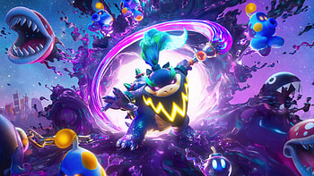 Super Mario Galaxy Movie — : Cosmic Showdown, The Super Mario Galaxy Movie, Bowser Jr. HD wallpaper