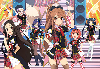 Ookami San To Shichinin No Nakama Tachi Girls, otohime, ringo, ookami, otsuu HD wallpaper