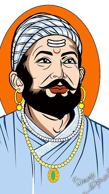Shivaji Maharaj 3d, Painting Abstract HD phone wallpaper
