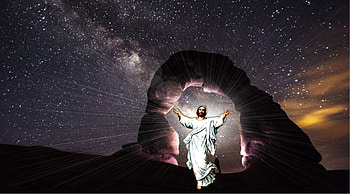Jesus is risen, risen, glory, jesus, christ, easter, religion HD wallpaper