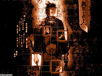 Blade of the imortal, brown, katana, blade, blocks HD wallpaper