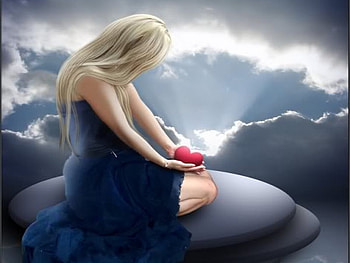 my heart, gothic, cg, 3d, love HD wallpaper