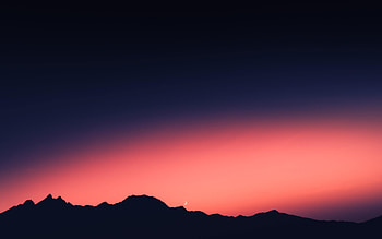 Sunset, Moon, Rocks, Dark, Silhouette HD wallpaper