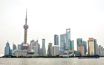 Shanghai Skyline, 2010 skyline, Urban graphy, Tiny urban kitchen HD wallpaper