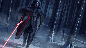 Kylo Ren, Unique , Sun motif, Dark side HD wallpaper