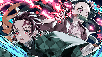 Nezuko Kamado Tanjiro Kamado Demon Slayer Kimetsu no Yaiba HD wallpaper