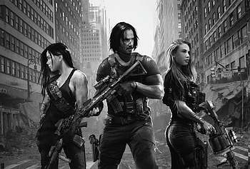 Hunters, artist, keanu-reeves, artwork HD wallpaper