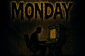 Monday 9-to-5 Programmer Grind Ultra, monday, 9 to 5 job, programmer, work, computer HD wallpaper