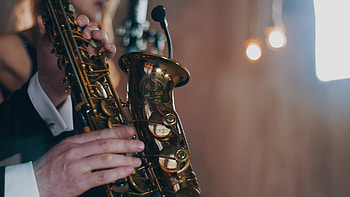 Saxo, Jazz artist, Professional musician, Golden saxo HD wallpaper