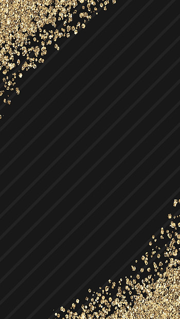 black, gold, glitter, , background, , android HD phone wallpaper