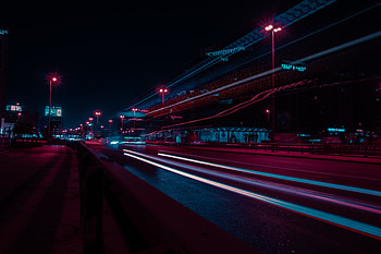 Light Path Long Exposure , long-exposure, graphy, road HD wallpaper