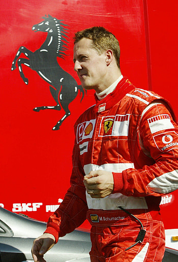 Michael Schumacher, Legendary racer, Dominance in the sport, Inspiring figure HD phone wallpaper