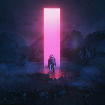 Space Suit, Art, Universe, Imagination, Cosmonaut, Spacesuit HD phone wallpaper