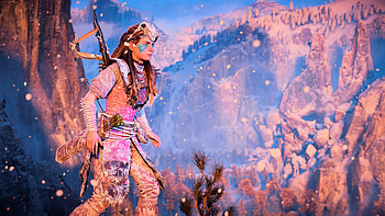Aloy, forbidden, west, Horizon HD wallpaper