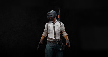 PUBG, video game, polygon, helmet guy, arts HD wallpaper