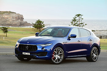 Compact suv, blue, Maserati Levante HD wallpaper