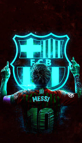 Messi, electric blue, jersey HD phone wallpaper