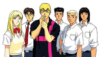 Eikichi Onizuka, Iconic anime character, Memorable series, Unique design HD wallpaper