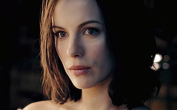 Kate Beckinsale, Beautiful Face, Pink Lips HD wallpaper