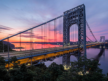 George Washington Bridge, United States HD wallpaper