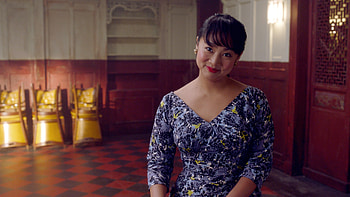 Stephanie Hsu movies, Marvelous Mrs. Maisel cast HD wallpaper