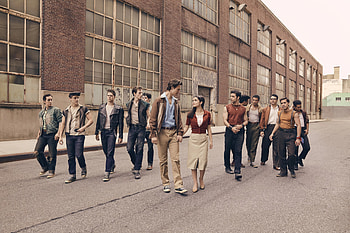 West Side Story (2021), Ansel Elgort, Rachel Zegler HD wallpaper