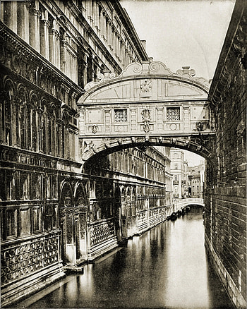 Bridge of Sighs, Venice Italy, 1892 HD phone wallpaper