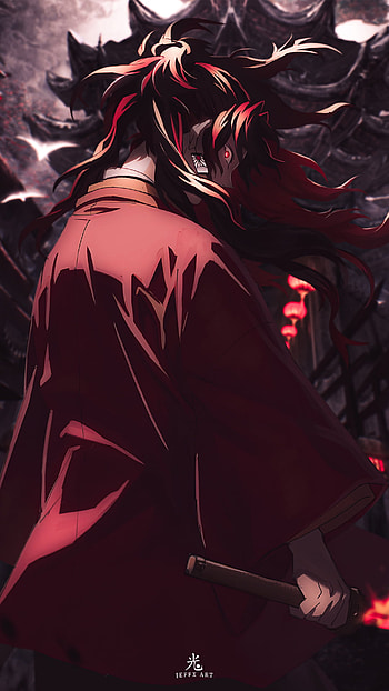 YORIICHI 太陽, art, rengoku, kimetsunoyaiba, kamado, tanjiro, demonslayer, kimetsu, kokushibo, anime HD phone wallpaper