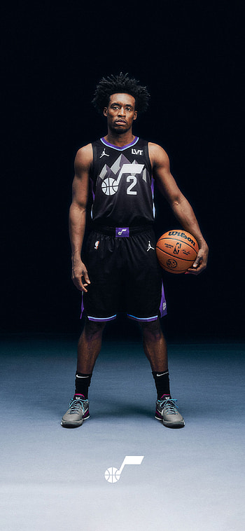 Salt Lake Night: Utah Jazz Guard, NBA, basketball, Sports HD phone wallpaper