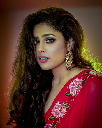 Faria Abdullah, eye, lip HD phone wallpaper