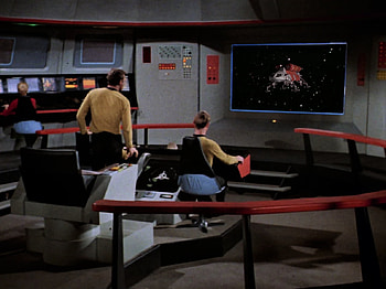 Swift on The Main Viewscreen, Star Trek, bridge, Space 1999, spaceship HD wallpaper