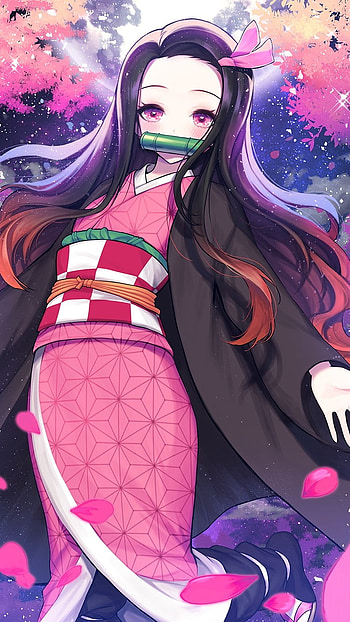 Nezuko, Demon, Slayer HD phone wallpaper