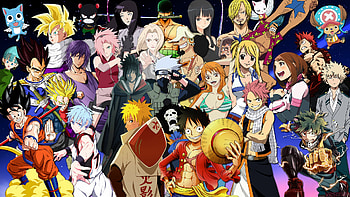 Goku and Naruto, Anime HD wallpaper