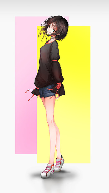 Anime, Original HD phone wallpaper