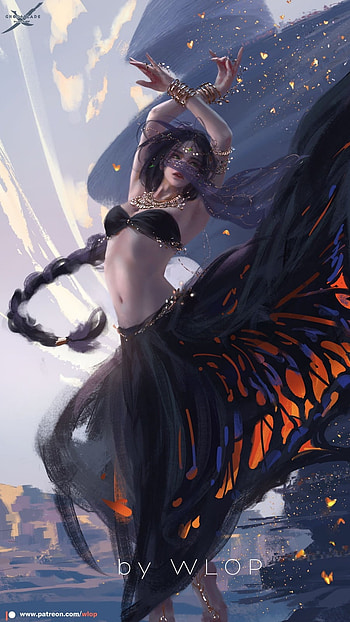 Princess Aeolian, Princess, Witcher, Cartoon HD phone wallpaper