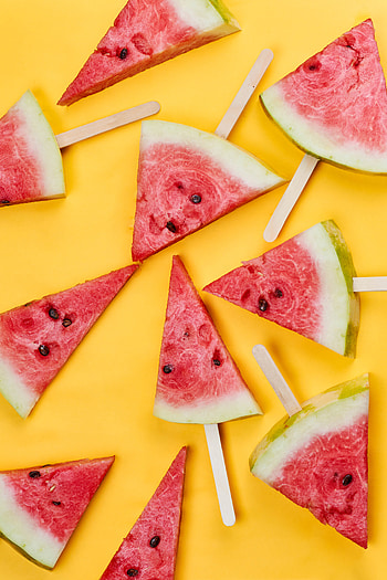 Watermelon, Food, Fruit, Ripe, Lobules, Slices HD phone wallpaper