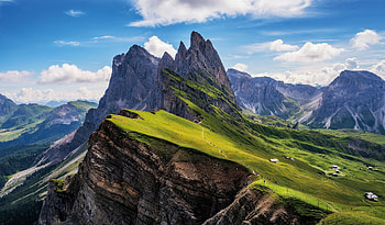 Alps, landscape, nature, lps, mountain HD wallpaper