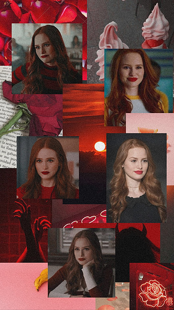Cherly fondo de pantal, aesthetic, rojo, cheryl HD phone wallpaper