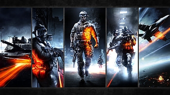 Battlefield 3, Intense combat, War-torn landscapes, First-person shooter HD wallpaper
