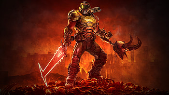 DOOM Eternal — Slayer's Inferno, DOOM Eternal HD wallpaper