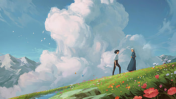 Howl's Moving Castle , Hayao Miyazaki, Fanpop exclusive, Enchanting visuals HD wallpaper