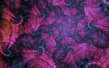 purple fractals, background with fractals, purple fractals background, creative purple background, fractals HD wallpaper