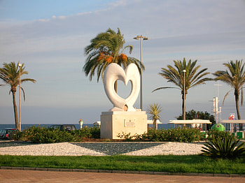 Hearts, Architecture, Love, Monuments HD wallpaper