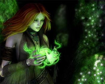 Ancestral Healing, weird things people wear, characters, digital art, 3D and CG, creative pre-made, love four seasons, magical, 3-dimensional art, lovely, female HD wallpaper
